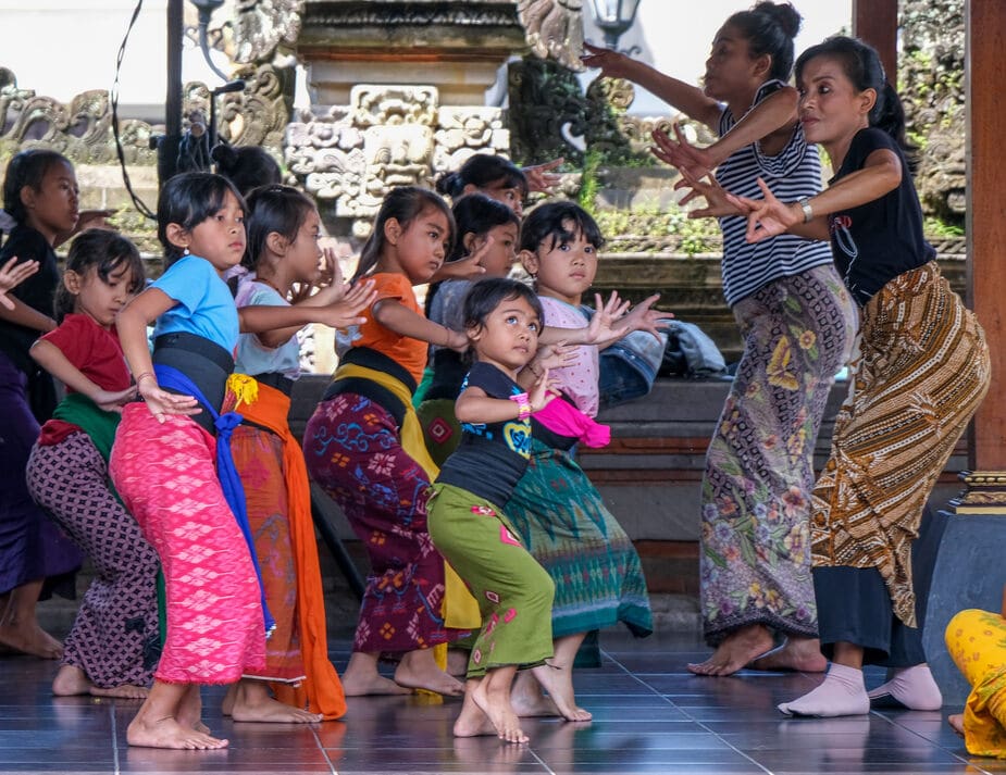 Ceremonie op Bali