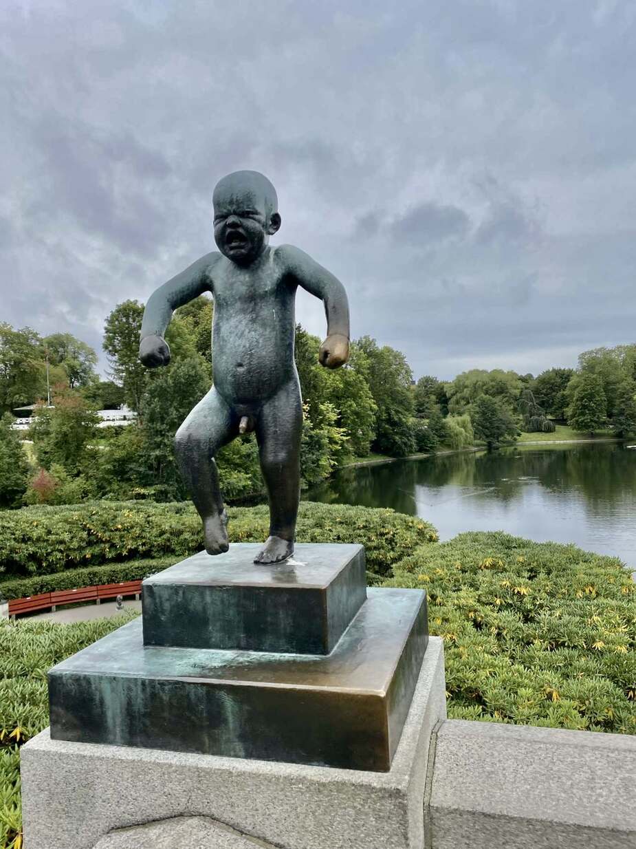 Vigeland park in Oslo