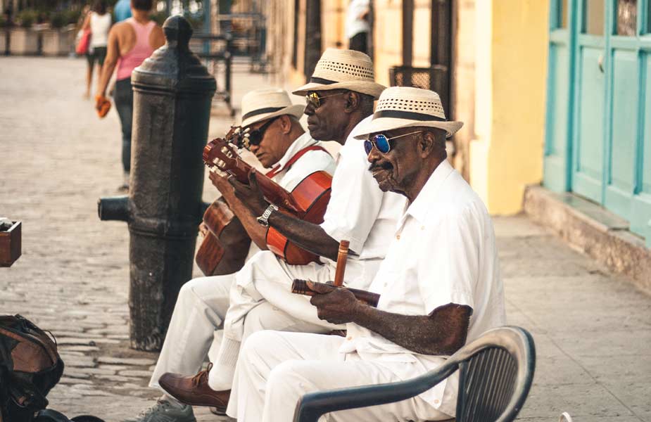Muzikanten in Cuba zijn ook een bezienswaardigheid