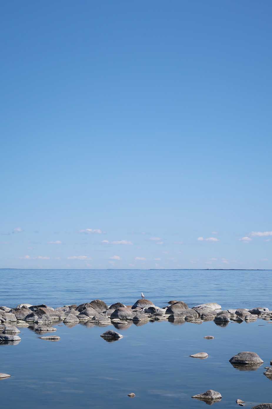 Prangli eiland bij Tallinn in Estland