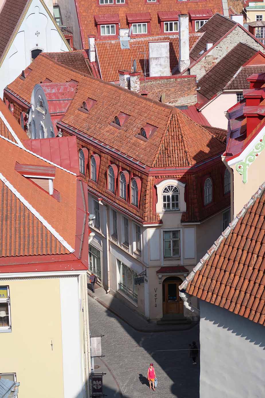 Uitzichtpunt in Tallinn in Estland