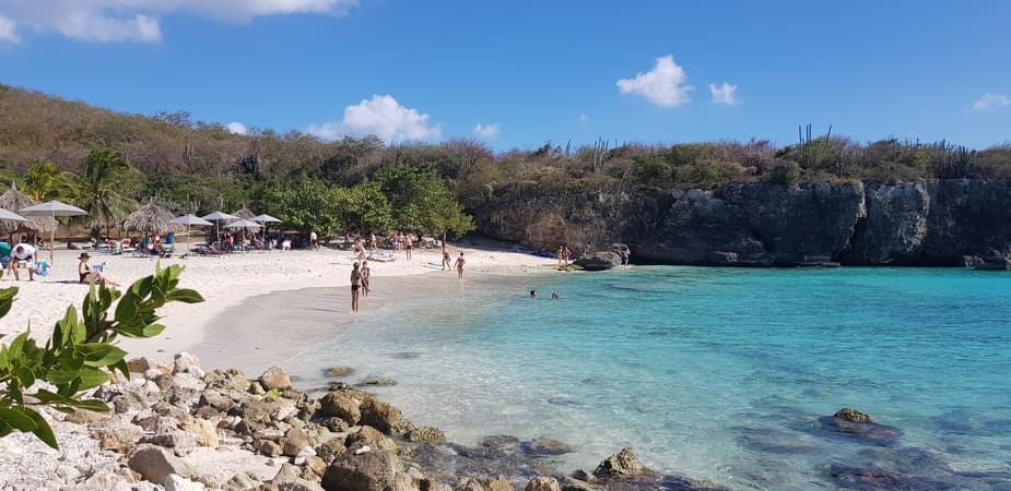 Baai op Curaçao