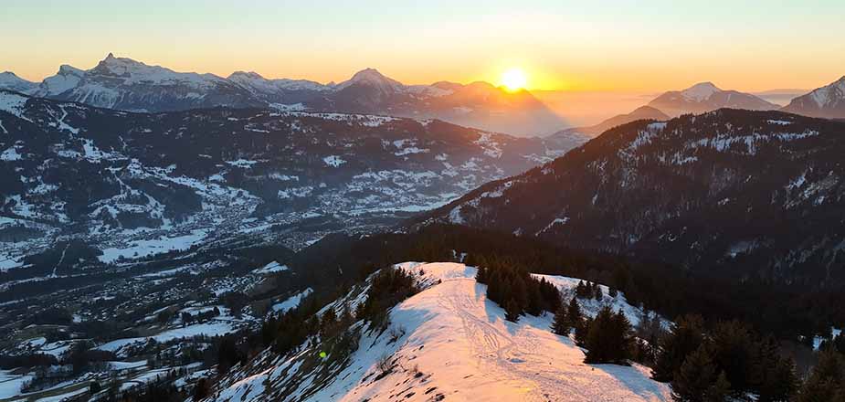 Zonsondergang in La Bourgeoise 