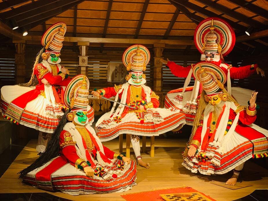 Kathakali voorstelling