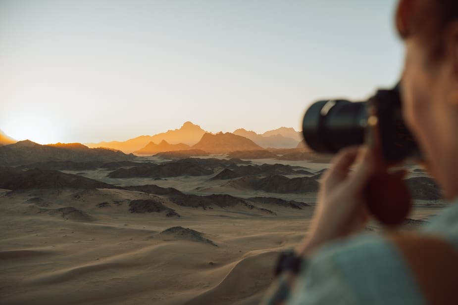 Fotograferen in de woestijn