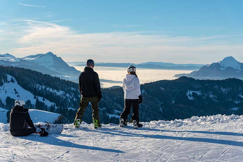 Winter in Samoëns