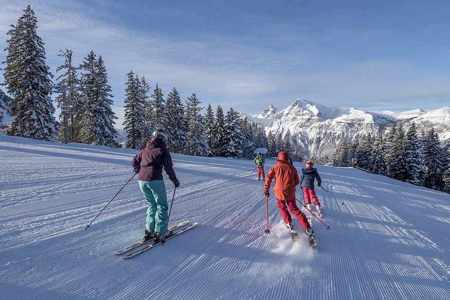 Uitzicht op de Mont Blanc