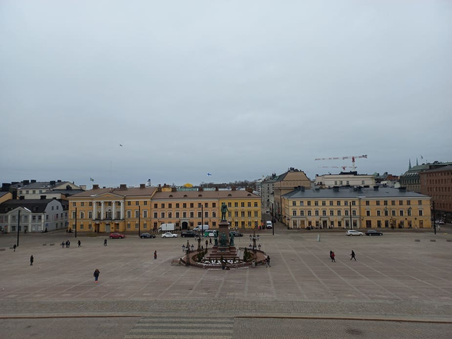 Centrale plein van Helsinki