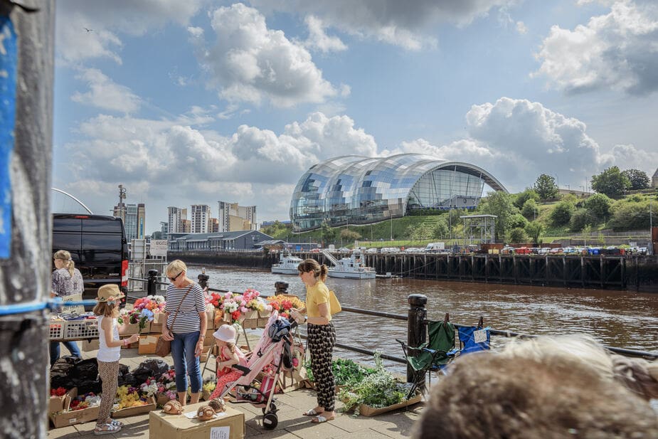 Vlooienmarkt in Newcastle