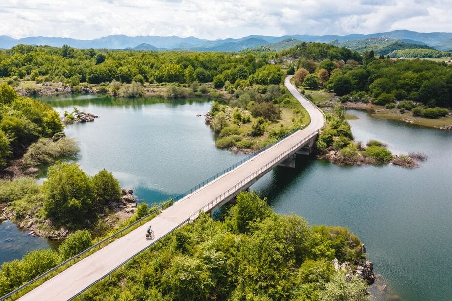 Rivier Lika in Kroatië