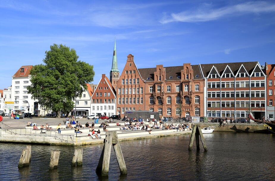 Trave in Lübeck