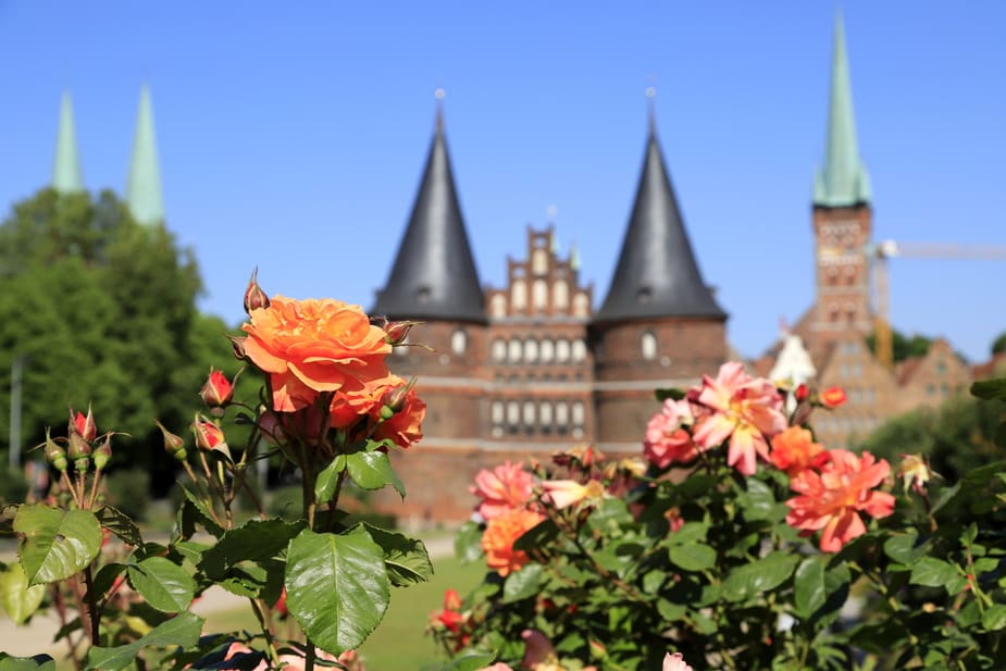 Holstentor in Lubeck