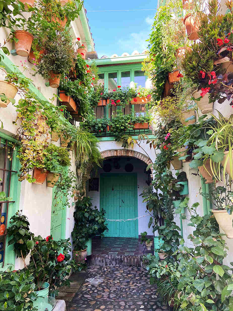 Patio's in Cordoba, Spanje