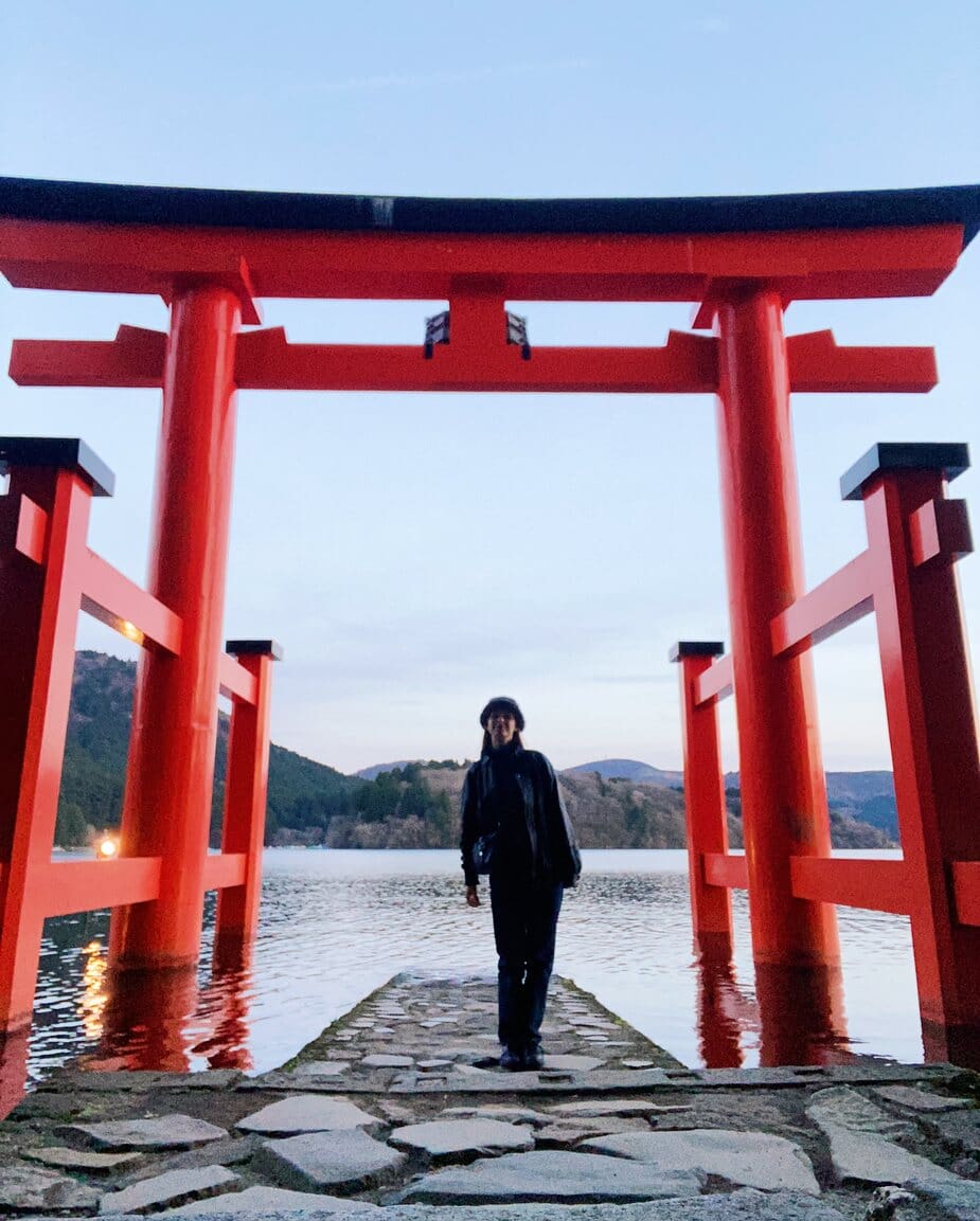 Hakone Shrine aan Lake Ashi