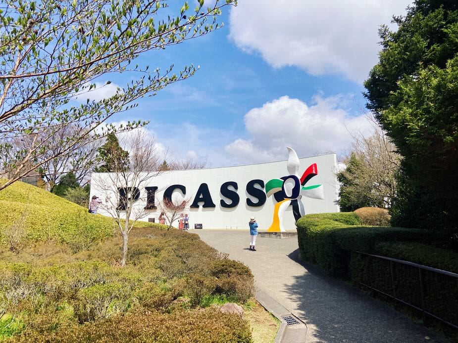 Picasso bij Hakone Open Air Museum in Japan