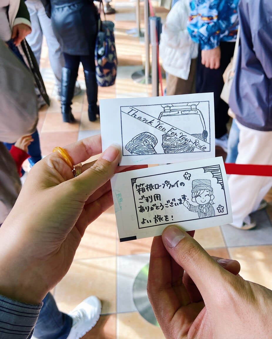 Tickets voor de Hakone Ropeway