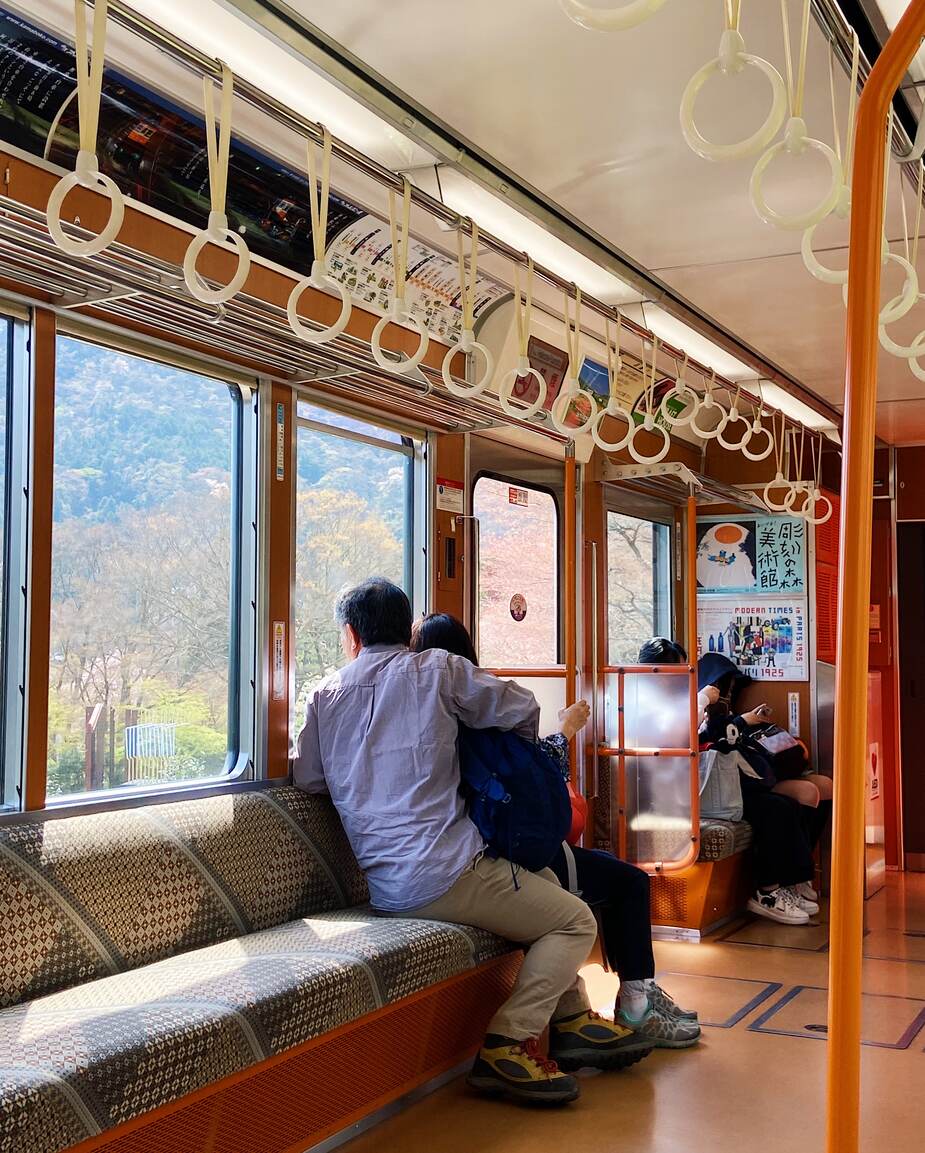 Treintje in Gora-Hakone