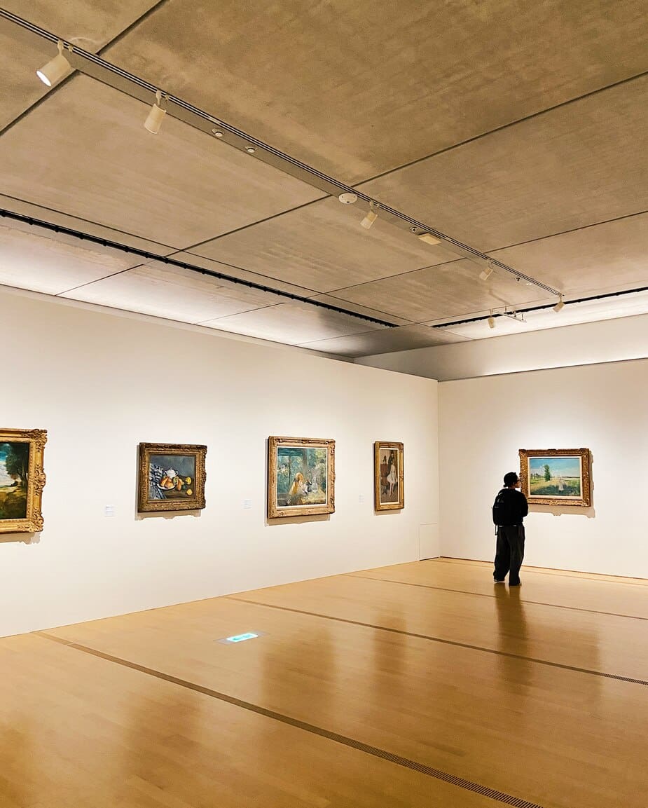 Zaal in Pola Museum of Art in Japan