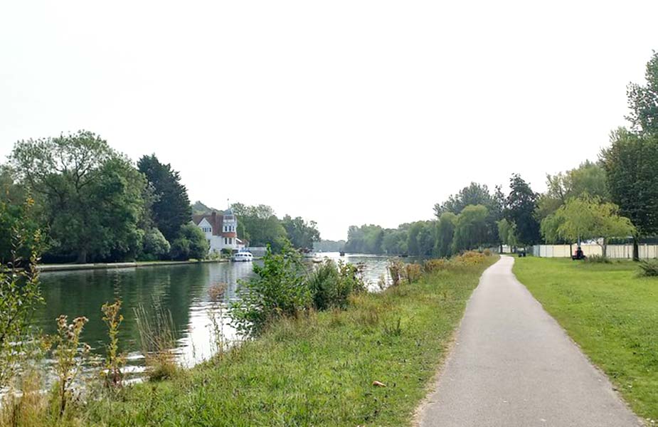 Wandelpad langs de Thames