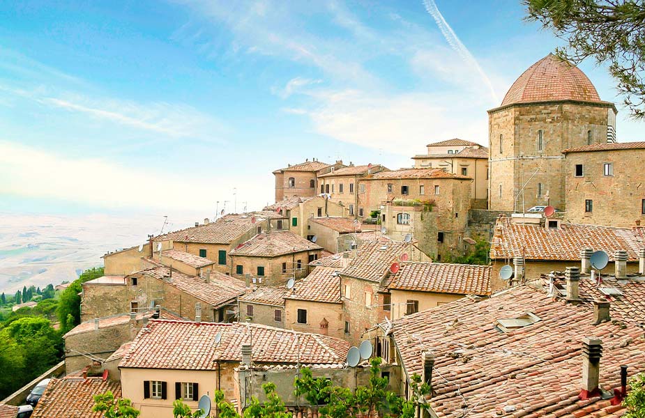 Prachtig idyllisch dorpje in Toscane