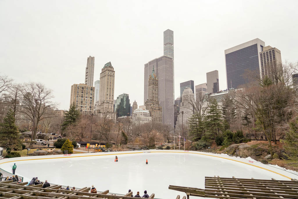 Central Park schaatsen