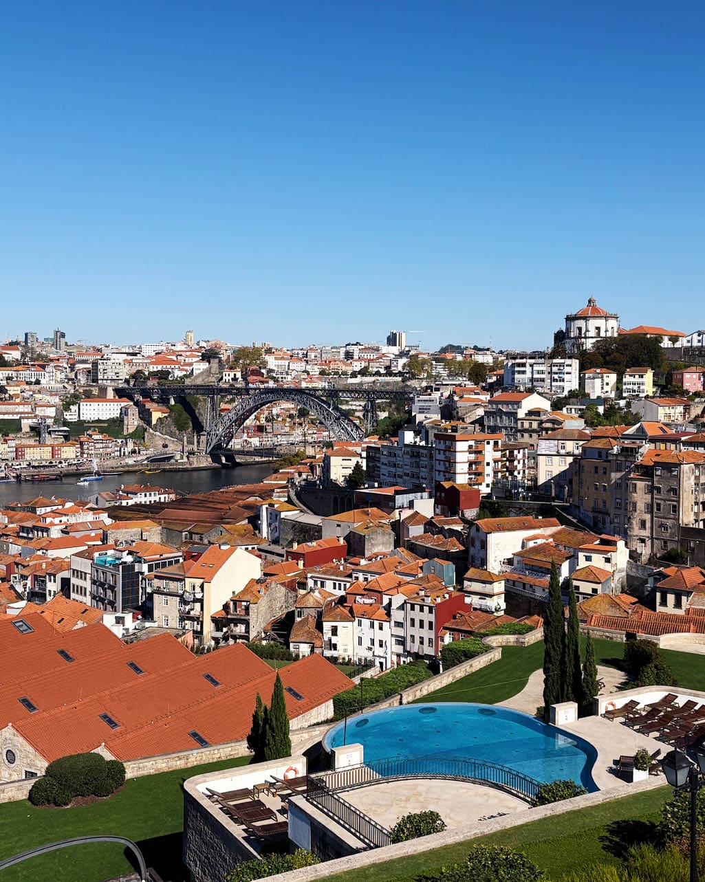 Uitzicht The Yeatman Porto