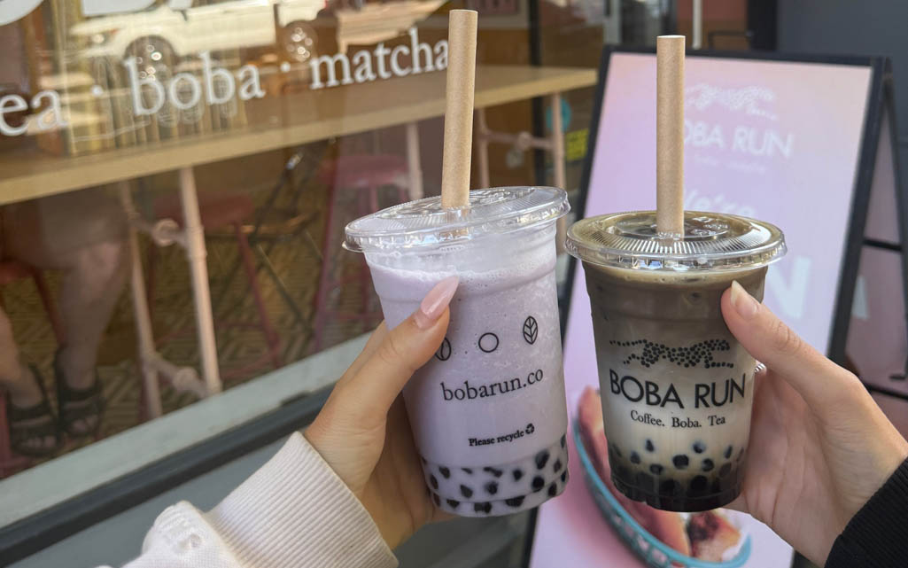 Boba in Chinatown Vancouver
