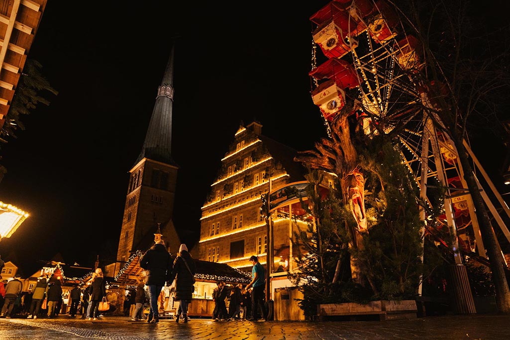 Kerstmarkt in Hamelen