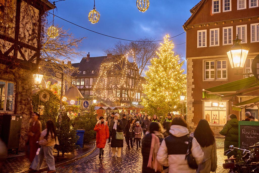 Kerstmarkt in Hannover