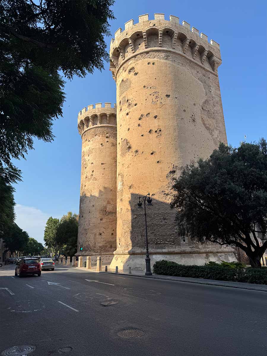 Zien tijdens drie dagen Valencia: de oude torens