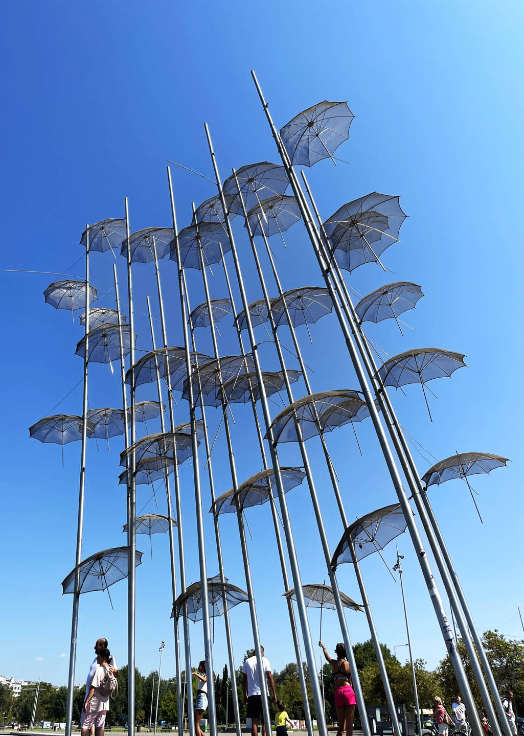 de boulevard van Thessaloniki