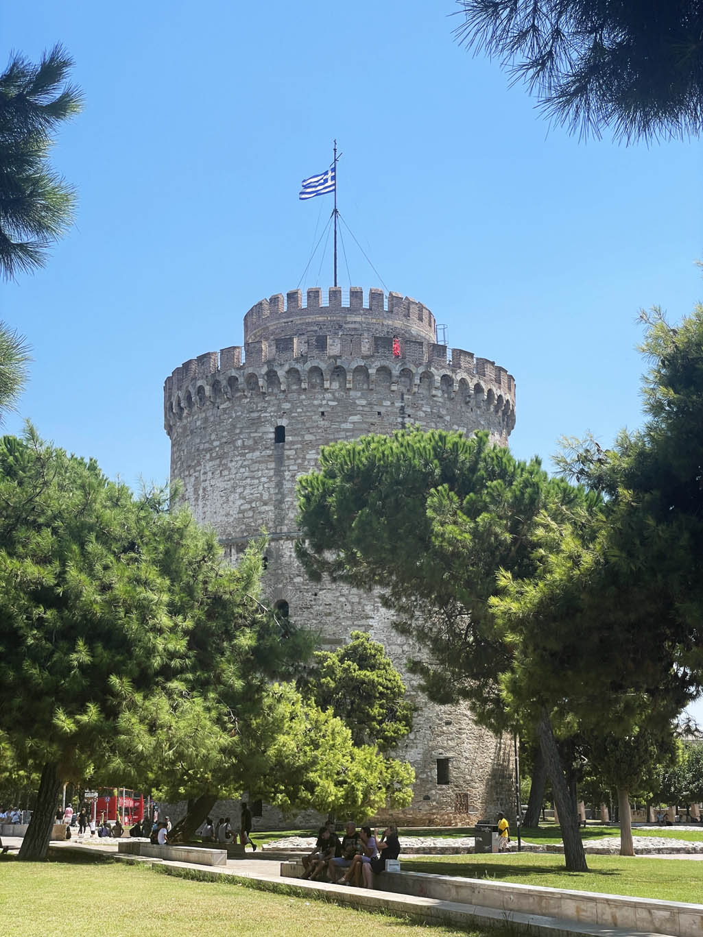 Witte toren in Thessaloniki