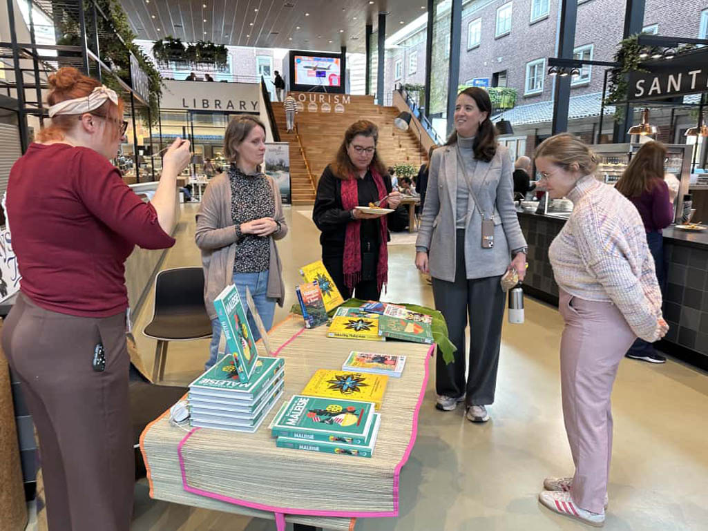 Presentatie over kookboek Maleisië 