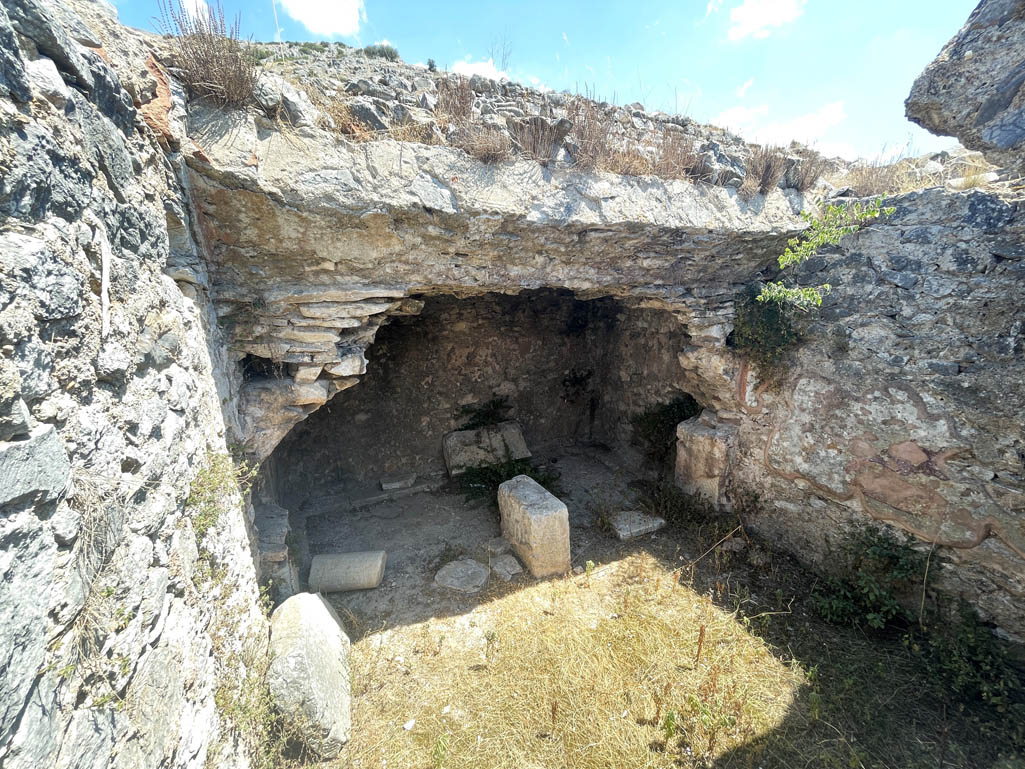 kerker waar Paulus gevangen werd gezet