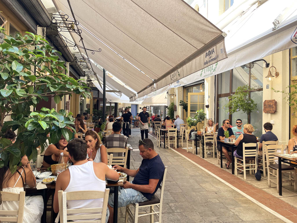 restaurant in de binnenstad van Thessaloniki