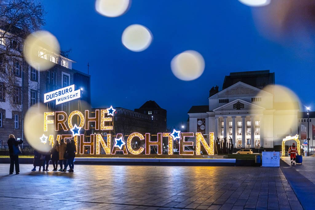 Kerstmarkt in Duisburg