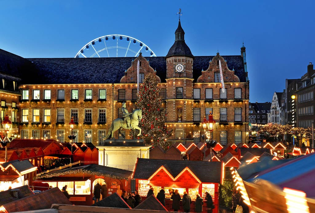 Kerstmarkt in Düsseldorf