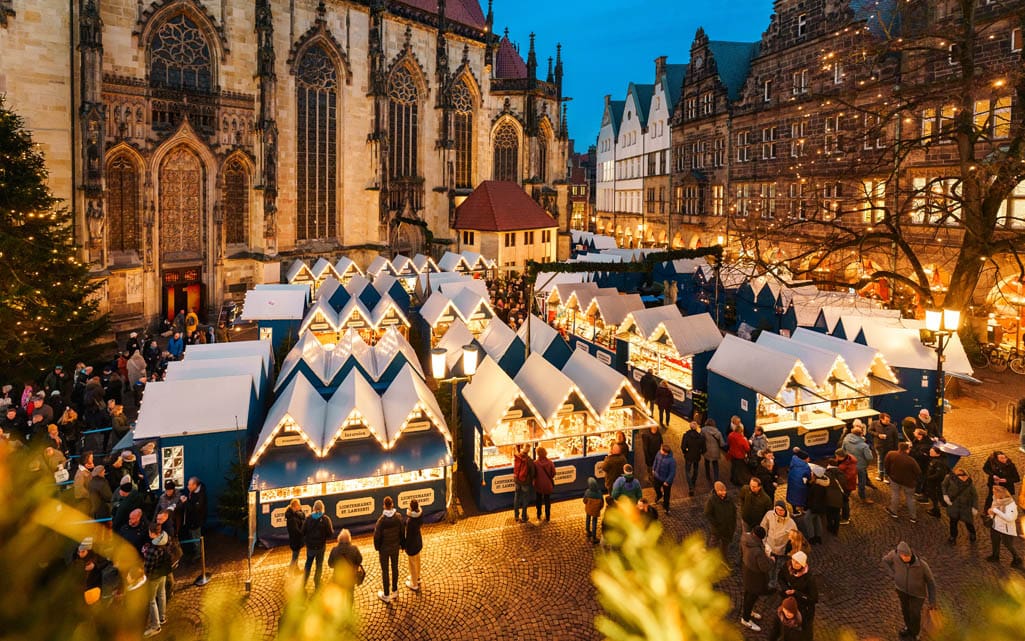 Kerstmarkt in Münster