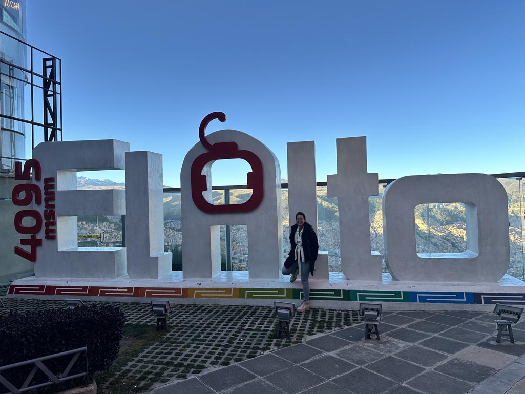 Het vliegveld van La Paz