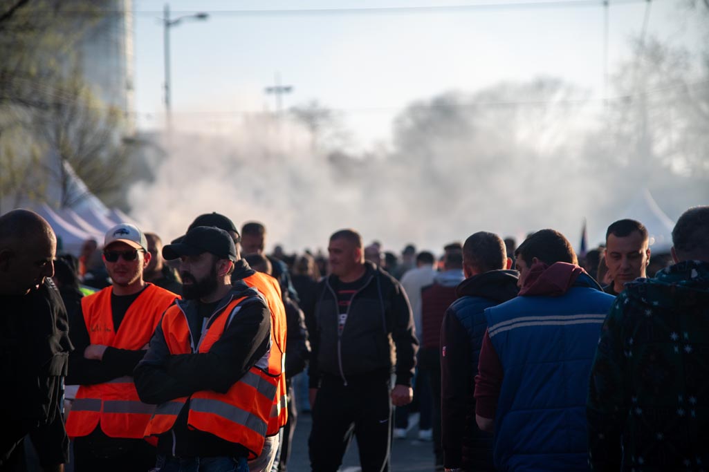 Protest in Belgrado