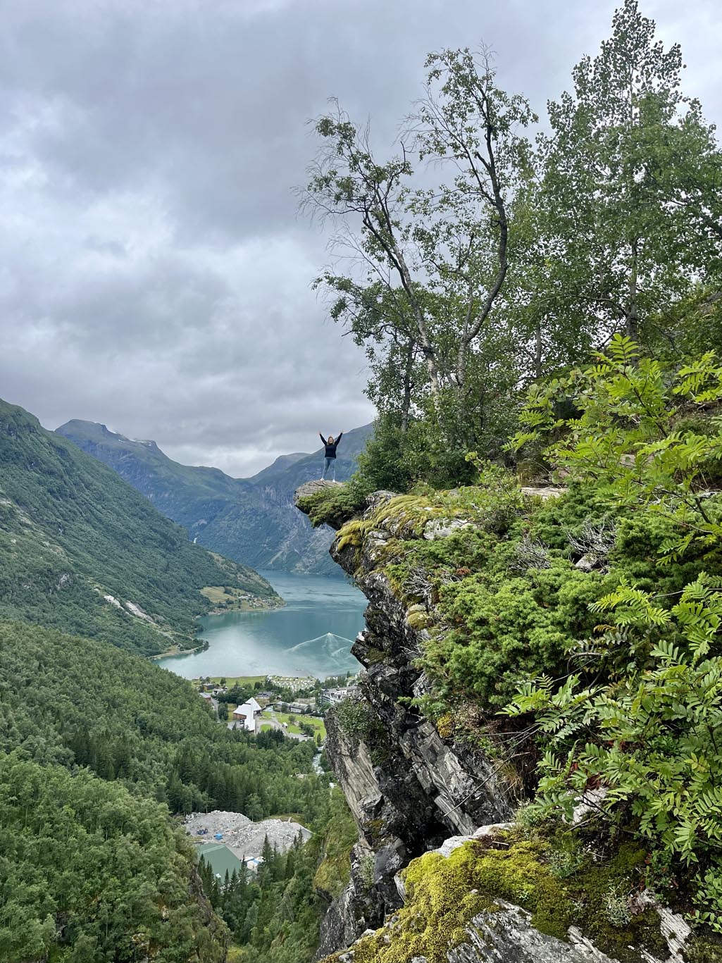 Iris Kroes op vakantie