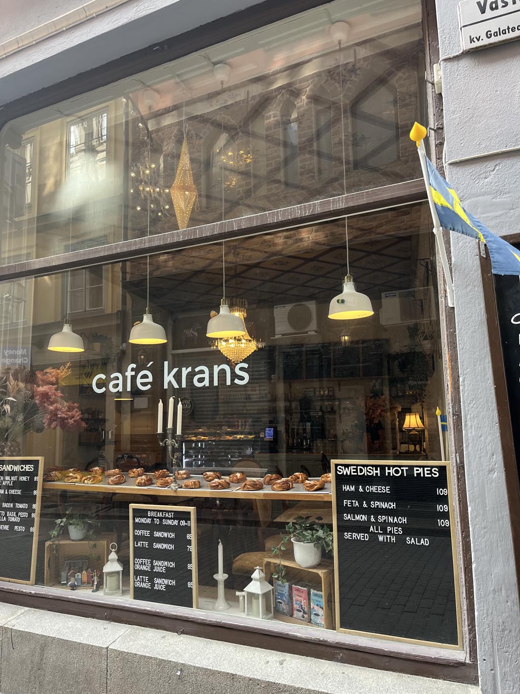 Café Krans in Stockholm
