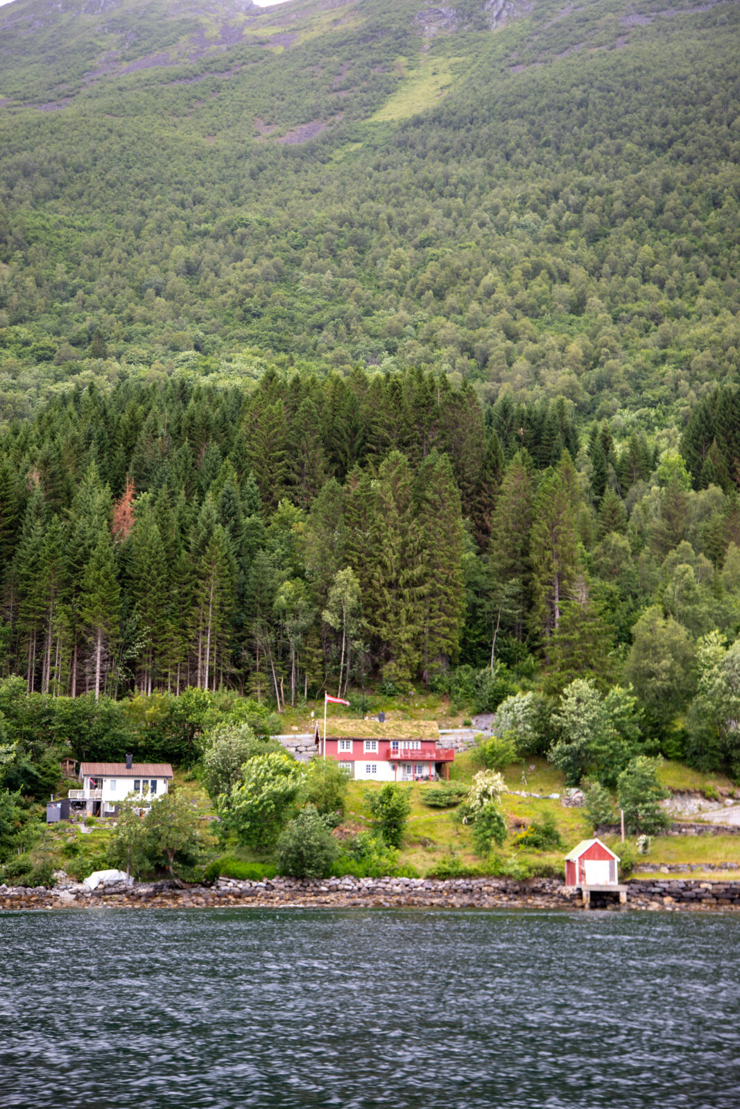 Dorpje langs de Viking Highway