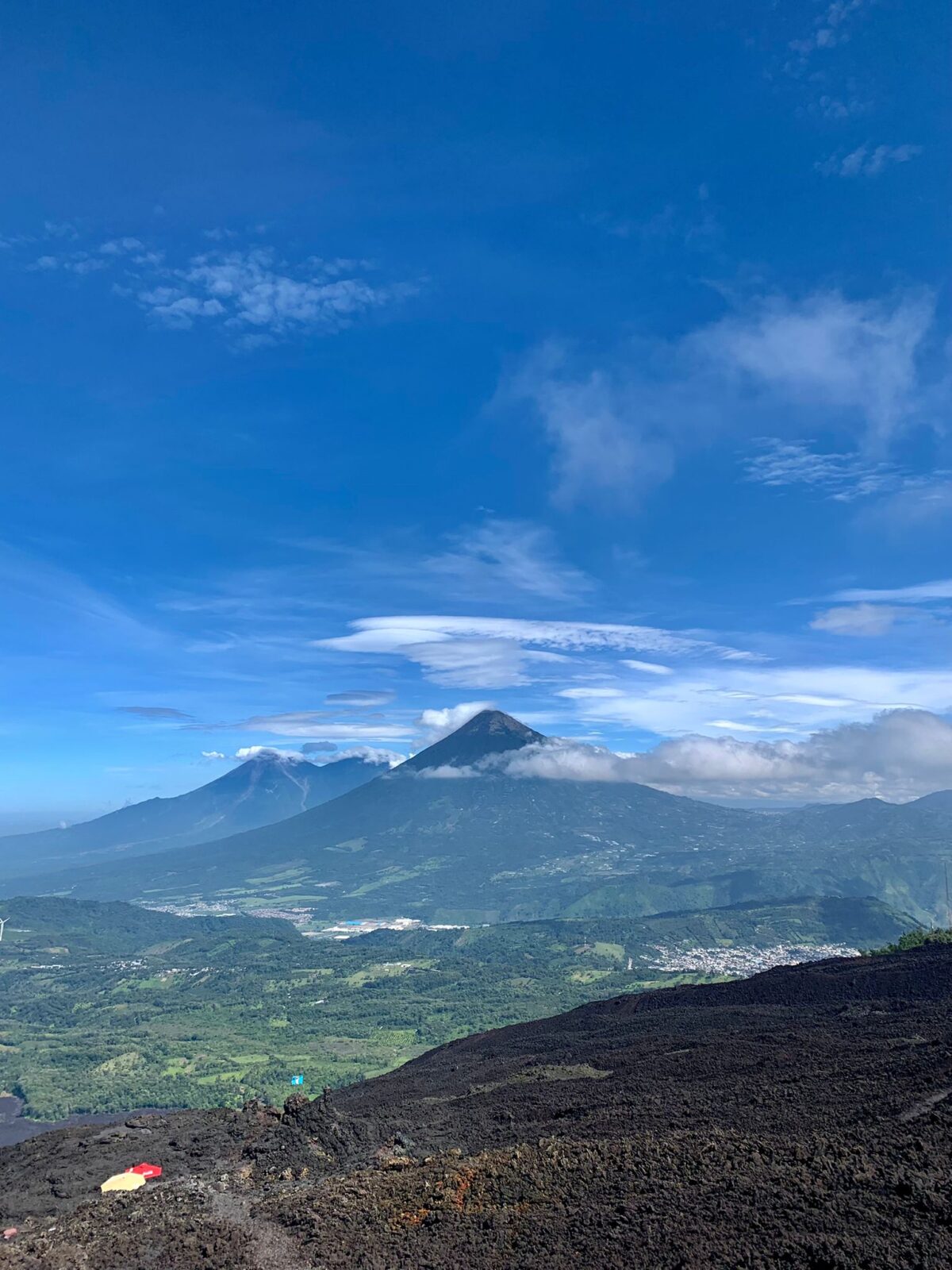 Uitzicht Patacaya Volcano
