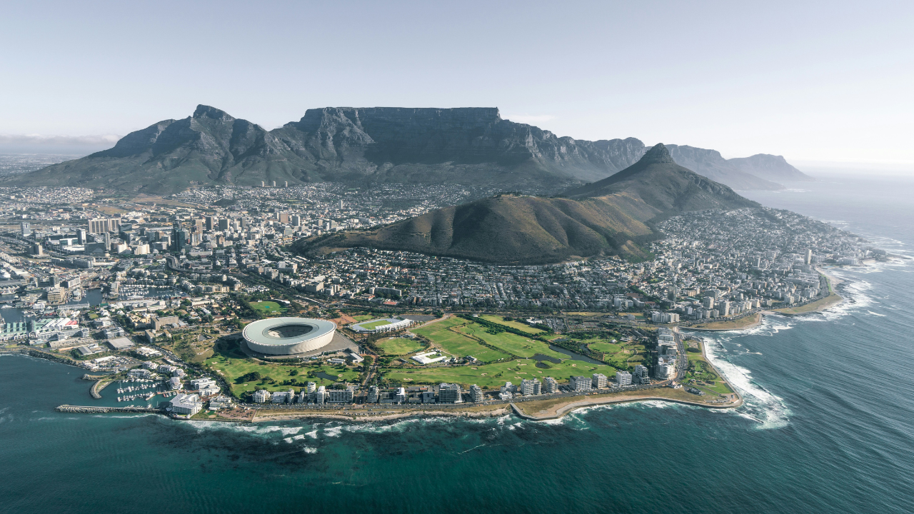 Uitzicht over Kaapstad