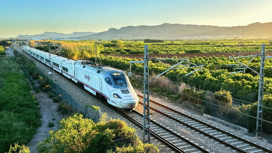 Trein in Spanje