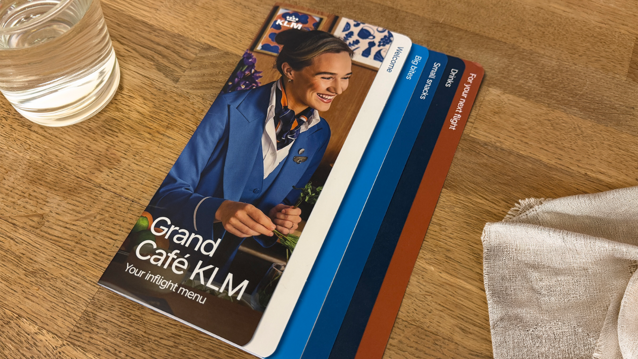 Betaalde catering KLM