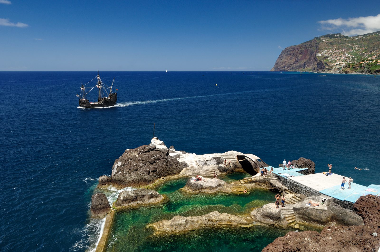 Doca do Cavacas natuurlijke baden op Madeira 