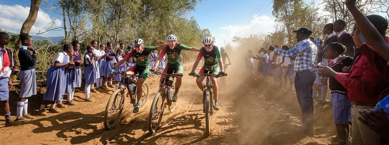 Finish-fietstour-Kenia