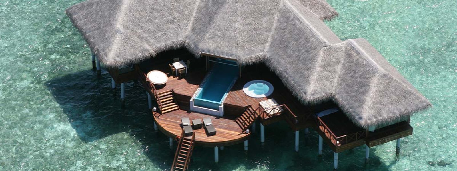 Huvafen Fushi resort op de Malediven